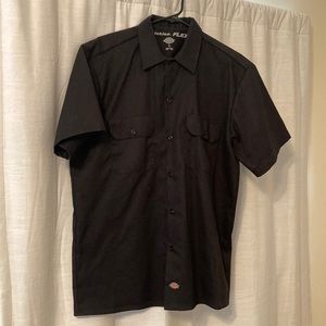 Dickies short sleeve flex material work shirt.